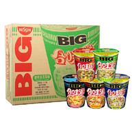 NISSIN 日清食品 日清方便面 BIG合味道4口味混合12杯整箱裝 大杯方便面