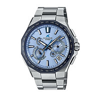 CASIO 卡西歐 OCEANUS海神系列 OCW-T6000 鈦合金電波太陽能藍(lán)牙腕表 OCW-T6000BV-2AJR