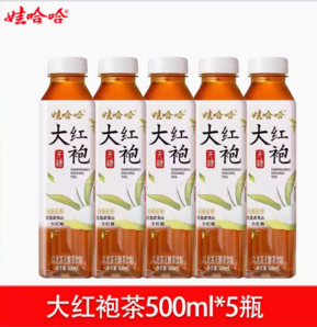 WAHAHA 娃哈哈 無糖茶500ml*5瓶