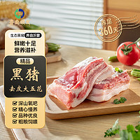 LUNANSHUNFA 魯南順發(fā) 生態(tài)黑豬去皮大五花肉 1kg