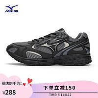 Mizuno 美津濃 Speed 2K 中性跑鞋 D1GH222907 黑/煙熏灰 42