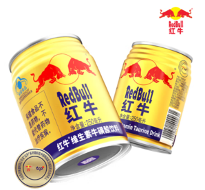 Red Bull 紅牛 Red維生素牛磺酸飲料 250ml*6罐/組  