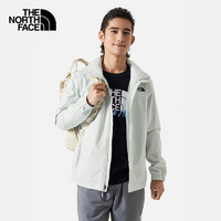 THE NORTH FACE 北面 沖鋒衣男戶外防風(fēng)單層硬殼夾克8BA8 灰色/9B8 XXL