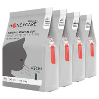 Honeycare 好命天生 活性炭礦石膨潤土貓砂 10kg/箱