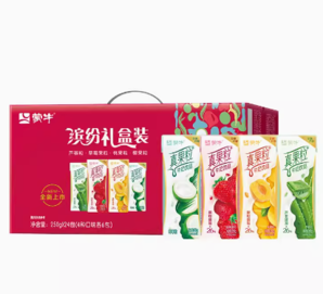 百億補(bǔ)貼！MENGNIU 蒙牛 真果粒牛奶飲品 250g*24盒