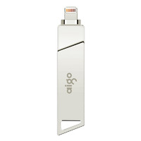 aigo 愛(ài)國(guó)者 U368 USB 3.0 U盤 銀色 64GB Lightning/USB-A雙口