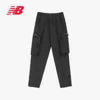 new balance 男女款運(yùn)動(dòng)休閑長(zhǎng)褲 AMP21363-BK