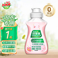 Kispa 好爸爸 洗衣液持久留香櫻香柔軟護(hù)色護(hù)衣防串色兒童寶寶家用洗滌劑 淡雅櫻花80g*1瓶