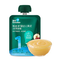 Enoulite 英氏 Engnice）暢益清寶寶輔食泥嬰幼兒果泥蘋(píng)果香蕉泥85g*1袋