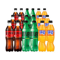 Coca-Cola 可口可樂 零度可樂500ml*6瓶+雪碧500ml*6瓶+無糖芬達多口味