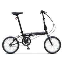 DAHON 大行 YUKI 折疊自行車 KT610 消光黑 16英寸 單速