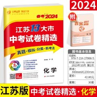 《備考2024江蘇13大市中考試卷精選》（化學）