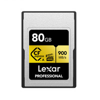 Lexar 雷克沙 GOLD系列 LCAGOLD080G-RNENC CF存儲卡 80GB