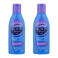 Selsun blue SELSUN紫1%硫化硒去屑控油止癢洗發(fā)水 200ml*2