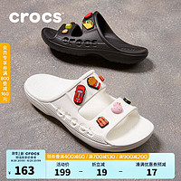 crocs 卡駱馳 拖鞋輕便耐磨貝雅涼鞋男女同款（3色可選）