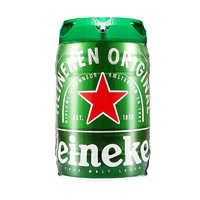 Heineken 喜力 進口鐵金剛 啤酒 5L*+玻璃杯*3（贈送330ml*24瓶紅爵）