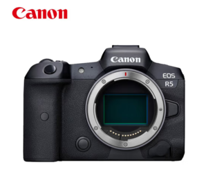 Canon 佳能 EOS R5 全畫幅 微單相機(jī) 黑色 單機(jī)身