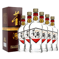 董酒 復(fù)刻系列 白標(biāo) 董香型白酒 54度 500ml*6整箱裝  中秋送禮