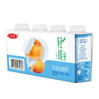 SANYUAN 三元 輕能 優(yōu)酪乳黃桃+大麥酸奶250g*4/瓶 酸牛奶 健康消食