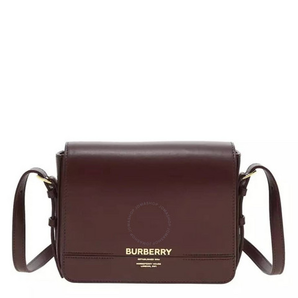 BURBERRY 博柏利 Grace 牛血色真皮小號(hào)斜挎包 8067036