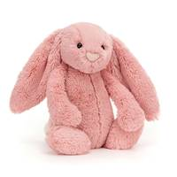 jELLYCAT 邦尼兔 英國JELLYCAT邦尼兔粉色白色毛絨玩偶可愛公仔簡易包裝