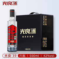 光良 3942度500ml*6瓶整箱濃香型白酒純糧食白酒