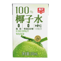 CHUNGUANG 春光 海南特產(chǎn)100%椰子水NFC 100ml*6瓶