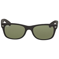 Ray-Ban 雷朋 New Wayfarer Classic 綠色中性太陽鏡 RB2132 622 52