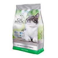 CAT MAGIC 喵潔客 膨潤土貓砂  新品銀標(biāo)-低塵健康-大顆粒 25磅