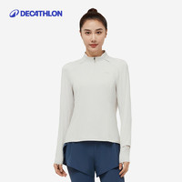 DECATHLON 迪卡儂 女款半拉鏈長袖運動T恤 升級款 8913609