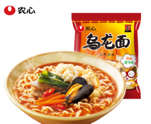 NONGSHIM 農(nóng)心 烏龍面拉面 方便面 袋面五連包 120g*5包