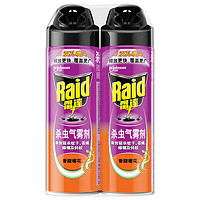 Raid 雷達(dá)蚊香 雷達(dá)(Raid) 殺蟲(chóng)劑噴霧 550ml*2瓶 香甜橙花香型 殺蟑 殺蟲(chóng)氣霧劑