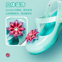 crocs 卡駱馳 伊莎貝拉繽紛小克駱格兒童涼鞋輕便沙灘鞋205044-371