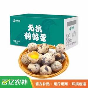 京覓 新鮮無抗鵪鶉蛋 63枚 630g