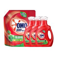 OMO 奧妙 除菌除螨洗衣液950g*3+袋裝3KG