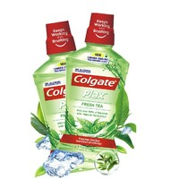 Colgate 高露潔 貝齒漱口水 清新茶健 500ml*2