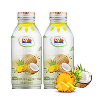 Dole 都樂 20點(diǎn)開始：Dole 都樂 菠蘿椰子氣泡果汁 400ml*2瓶