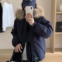 芯羊女士工装加厚宽松小个子棉服