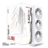 XFX 訊景 RADEON RX 7800 XT 鳳凰涅槃 16GB 白色 游戲顯卡