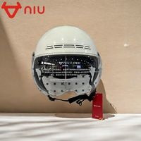 Niu Technologies 小牛電動 3C認(rèn)證小牛電動電動車頭盔夏季騎行防曬透氣a類新國標(biāo)半盔xn10