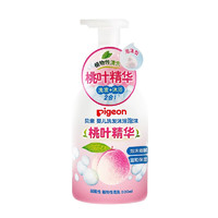 Pigeon贝亲桃叶精华系列温和保湿婴儿洗发沐浴泡沫500ml