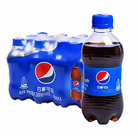 pepsi 百事 可樂300ml*6瓶裝原味無糖碳酸飲料夏季水飲品汽水 百事可樂300ml*6瓶