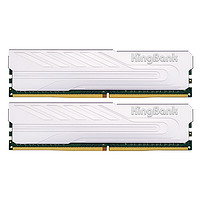 KINGBANK金百达银爵系列DDR43200MHz台式机内存马甲条银色16GB8GBx2