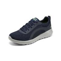 SKECHERS斯凯奇绑带健步鞋男鞋运动轻便缓震中老年爸爸216235海军蓝色/NVY39.5
