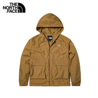 THE NORTH FACE 北面 沖鋒衣男23春夏新款戶外防風(fēng)防水連帽休閑夾克外套7WDO 173 M