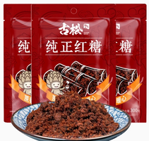 古松纯正甘蔗红糖300g*3包