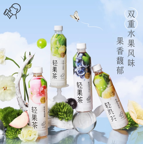 HEYTEA 喜茶 輕果茶果味茶飲料 450ml*15瓶