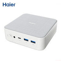 Haier海尔云悦miniH12迷你台式机白色（酷睿i5-12450H、核芯显卡、16GB、512GBSSD）