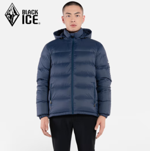 BLACKICE 黑冰 保暖連帽鴨絨羽絨服