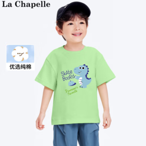 LA CHAPELLE MINI 男女童短袖T恤